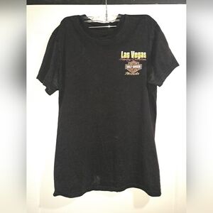 Harley Davidson Las Vegas Nevada Graphic Tshirt